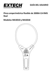 Extech Instruments MA3018 Guia Del Usuario