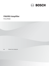 Bosch PAVIRO PVA-2P500 Manual De Instalación