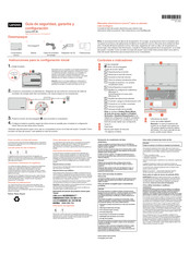 Lenovo E51-80 Guía De Seguridad, Garantía Y Configuración