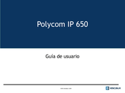 Escaux Polycom IP 650 Guía De Usuario