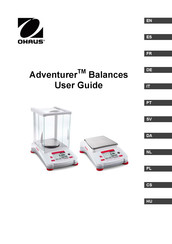 OHAUS AX622 Manual Instrucciones