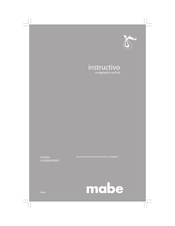 mabe ALASKAV208S0 Manual De Instrucciones