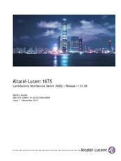 Alcatel-Lucent 1675 Manual De Seguridad