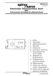 Spirax Sarco Smart SP2 Instrucciones De Instalación Y Mantenimiento