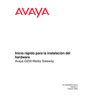 Avaya G250 Guia De Inicio Rapido