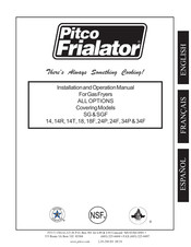 Pitco Frialator SG 24F Manual De Instalación Y Operación