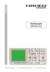 Hameg HM1507-3.02 Manual De Instrucciones