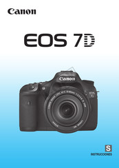 Canon EOS 7D Instrucciones De Uso