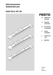 Festo ELGA-TB-KF Instrucciones De Utilizacion