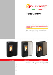 Jolly Mec I-DEA IDRO FRONTALE Manual De Montaje, Uso Y Mantenimiento