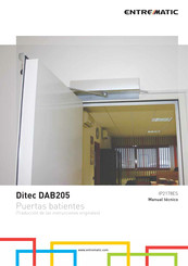 entrematic Ditec DAB205 Manual Tecnico