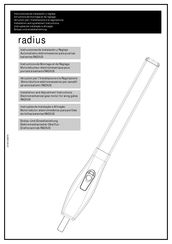 SAP radius Instrucciones De Instalación Y Reglaje