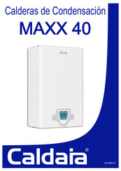 Caldaia MAXX 40 DS Manual De Instrucciones