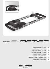 Elite E-MOTION Instrucciones Para El Uso