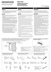 Kenwood KDV-7241 Manual De Instalación/Conexion