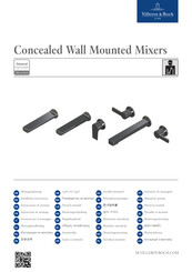 Villeroy & Boch Architectura TVW103110110 Instrucciones De Montaje