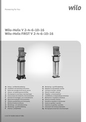 Wilo Helix FIRST V 4 Instrucciones De Instalación Y Funcionamiento