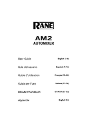 Rane AM2 AUTOMIXER Guia Del Usuario