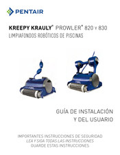 Pentair KREEPY KRAULY PROWLER 830 Guía De Instalación Y Del Usuario