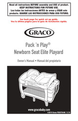 Graco Newborn Napper Elit Manual Del Propietário