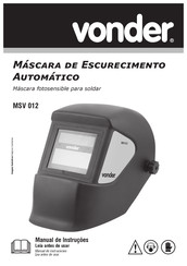 vonder MSV 012 Manual De Instrucciones