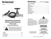 BriskHeat SpeedTrace Extreme FFSL82-18 Manual De Instrucciones