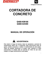 ENERMAX Q480-GX390 Manual De Operación