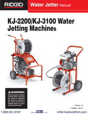 Rigid KJ-2200 Manual De Instrucciones