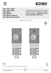 Elvox 8844/AK Manual Del Usuario