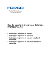 Fargo DTC400e Guia Del Usuario