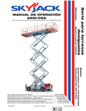 Skyjack 7127 Manual Del Usuario