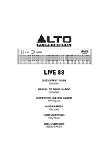 Alto Professional LIVE 88 Manual De Inicio Rápido