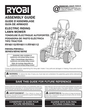 Ryobi RM480e Serie Guía De Armado