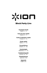 ION BLOCK PARTY Guia De Inicio Rapido