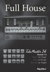 Hughes & Kettner Full House TubeMeister 36 Manual Del Usuario