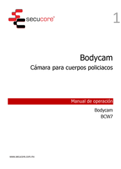 Secucore Bodycam BCW7 Manual De Operación