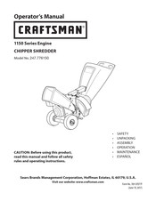 Craftsman 1150 Serie Manual Del Operador