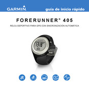 Garmin FORERUNNER 405 Guia De Inicio Rapido