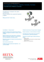ABB CoriolisMaster FCB330 Manual De Instrucciones