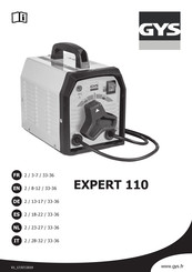 GYS EXPERT 110 Manual De Instrucciones