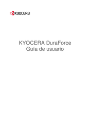 Kyocera DuraForce Guía De Usuario