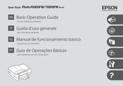 Epson TX810FW Serie Manual De Funcionamiento Básico