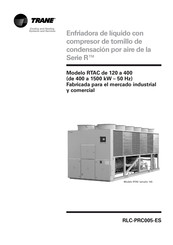 Trane RTAC 120 Manual De Instrucciones