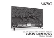 Vizio D65u-D2 Guia De Inicio Rapido