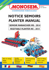 Monosem MS-2014 Manual De Montaje