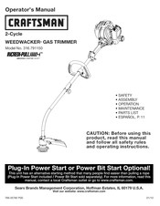 Craftsman WEEDWACKER 316.791150 Manual Del Operador