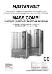 Mastervolt MASS COMBI 24/1800-35 Manual De Utilización