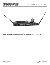 Shure UHF-R Manual De Instrucciones