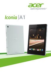 Acer Iconia A1-811 Manual Del Usuario