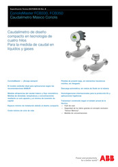 Abb CoriolisMaster FCB330 Manual De Instrucciones